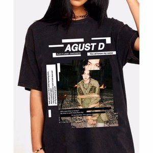 Agust D Daechwita T-Shirt, Suga Yongi, AgustD Vintage Shirt, Suga BTS T Shirt